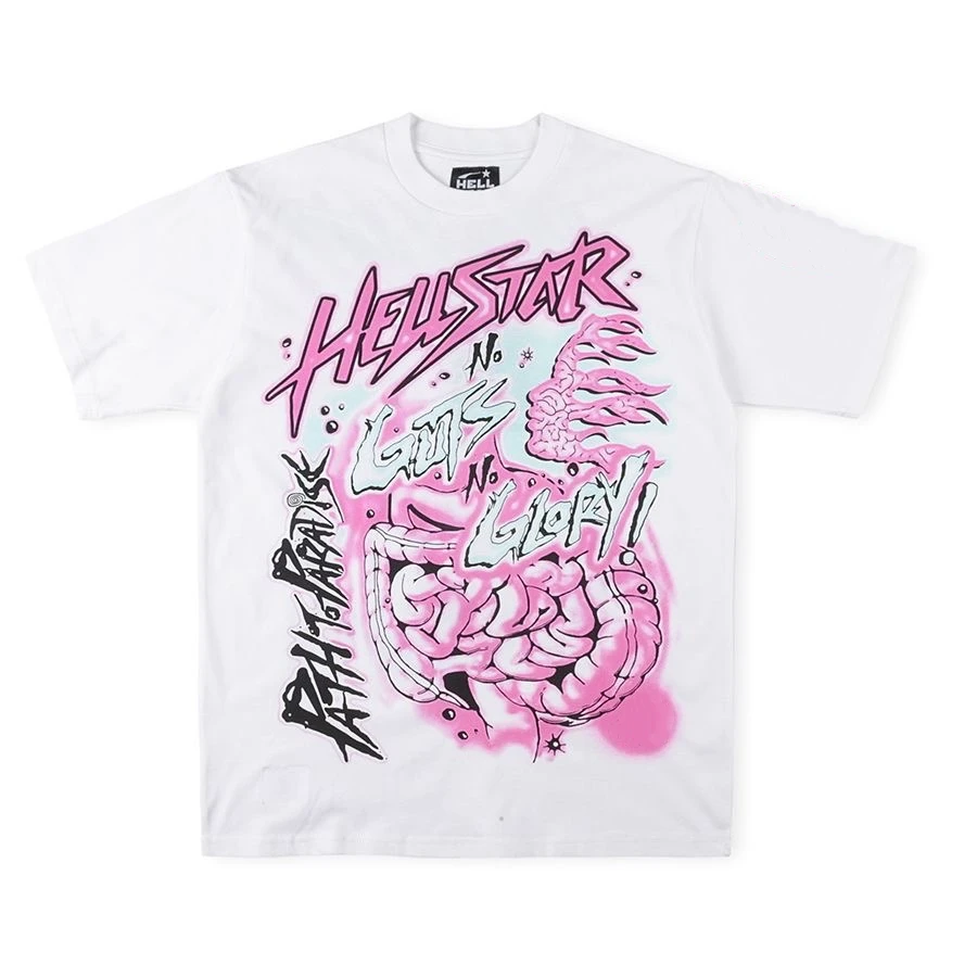 Hellstar Hip Hop Y2K T-shirt Men Women Summer Style Short Sleeved Printed Pattern White
Hellstar Hip Hop Y2K T-shirt Men Women Summer Style Short Sleeved Printed Pattern White