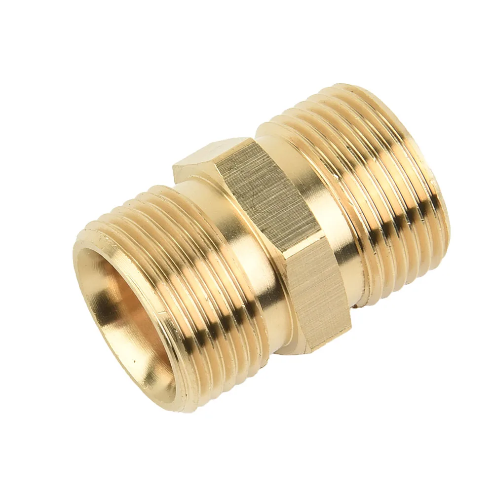 M22/15 Mm Male Adaptor Power Pressure Washer Pump Hose Outlet Solid Brass For Screw Fittings K-archer Gargen Power Tools Parts
M22/15 Mm Male Adaptor Power Pressure Washer Pump Hose Outlet Solid Brass For Screw Fittings K-archer Gargen Power Tools Parts