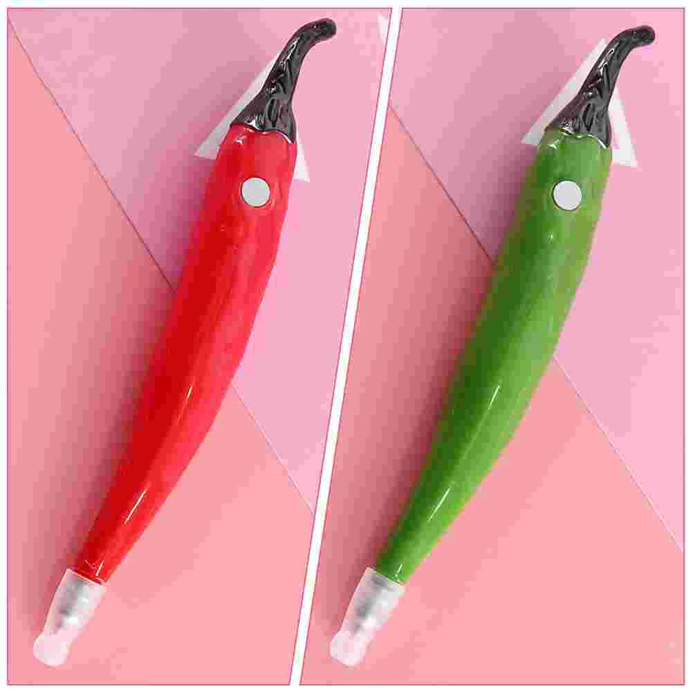 

Cute Cartoon Mini Ballpoint Pen Kawaii Unicorn Flamingo Fruit Design Pens Lifelike Vegetable-Shaped Pens For School