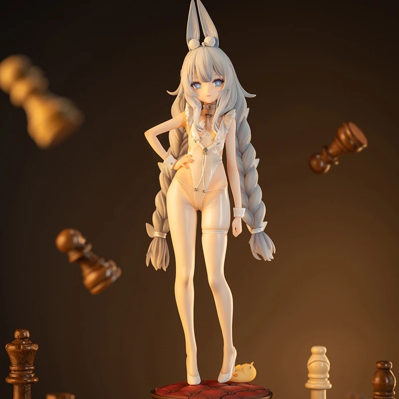 

Azur Lane's Lazy White Rabbit Vicious Two-Dimensional Bunny Girl Beautiful Girl Figure Model Chassis Ornament in Stock