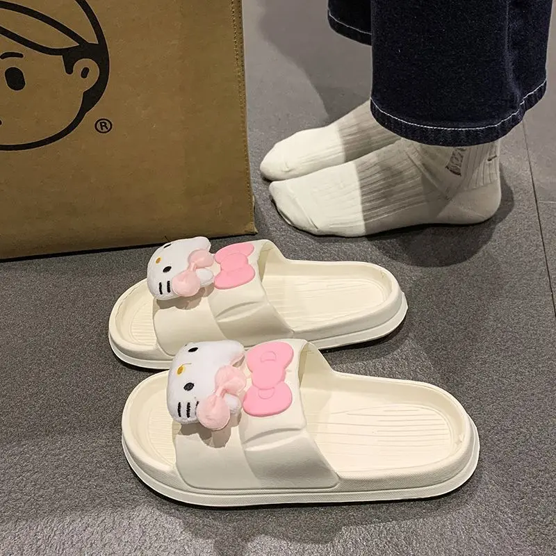Hello Kitty Kawaii Sanrio Anime Home Sandals Fashion Summer Cute Cartoon Kt Cat Fashion Indoors Casual Shoes Gifts for Girls
Hello Kitty Kawaii Sanrio Anime Home Sandals Fashion Summer Cute Cartoon Kt Cat Fashion Indoors Casual Shoes Gifts for Girls