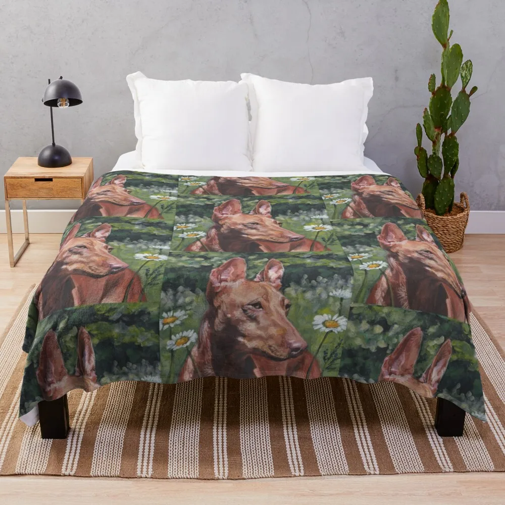 Cirneco Dell'Etna Dog Fine Art Painting Throw Blanket Designers Soft Travel Bed Blankets
Cirneco Dell'Etna Dog Fine Art Painting Throw Blanket Designers Soft Travel Bed Blankets