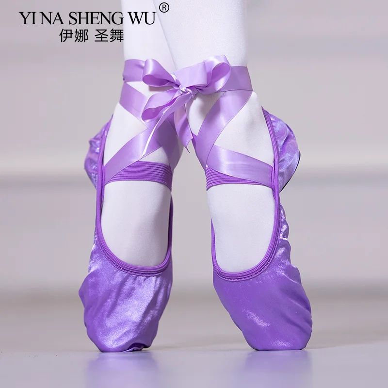 Satin Ribbon Adult Ballet Dance Shoes Female Shoes Soft Sole Summer Cat Claw Shoes Kid Solid Color Ballet Gymnastics Dance Shoes
Satin Ribbon Adult Ballet Dance Shoes Female Shoes Soft Sole Summer Cat Claw Shoes Kid Solid Color Ballet Gymnastics Dance Shoes