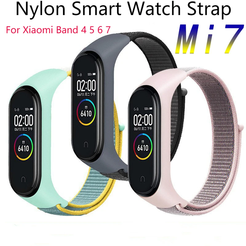 Ремешок нейлоновый для смарт-часов Xiaomi Mi Band 4 5 6 7, спортивный Воздухопроницаемый браслет для Mi Band, сменный ремешок для умных часов
Ремешок нейлоновый для смарт-часов Xiaomi Mi Band 4 5 6 7, спортивный Воздухопроницаемый браслет для Mi Band, сменный ремешок для умных часов