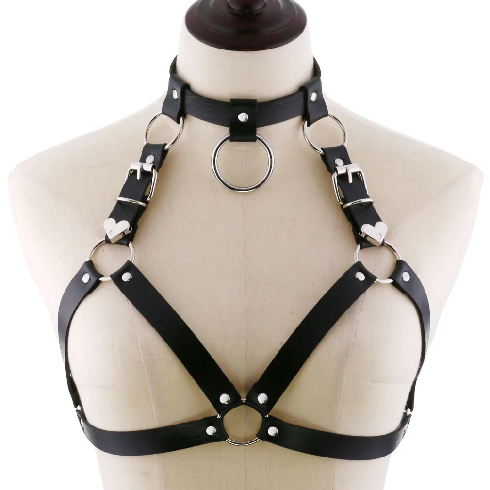 Leather Chest Harness Women SM Lingerie Harness Body Bondage Erotic Sexy Suspender Bra Cage Waist Wide Strap Fetish
Leather Chest Harness Women SM Lingerie Harness Body Bondage Erotic Sexy Suspender Bra Cage Waist Wide Strap Fetish