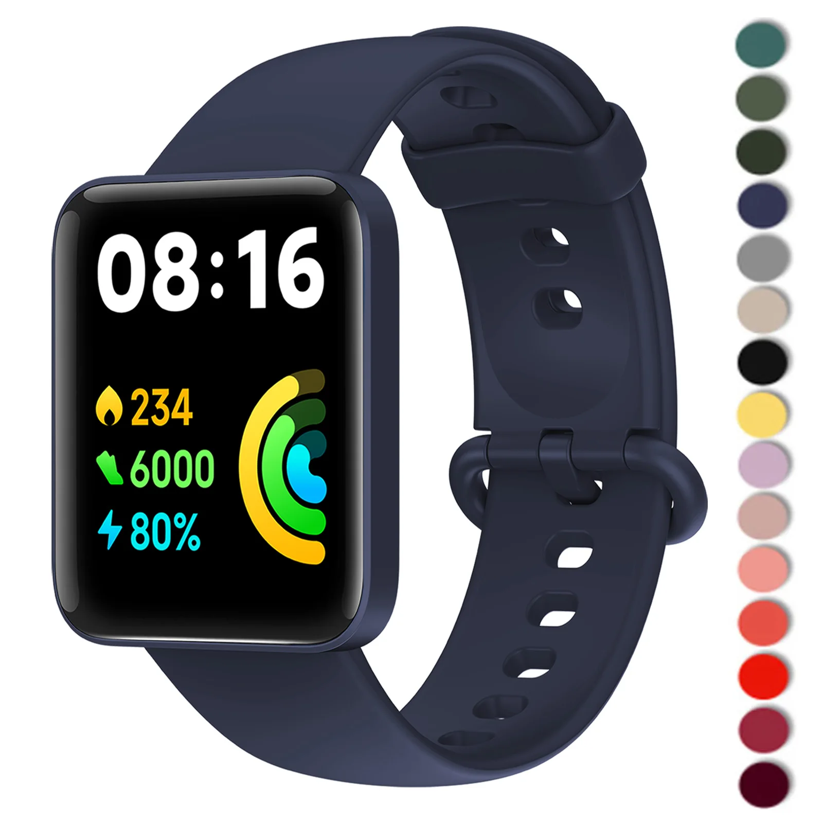 Силиконовый ремешок для Xiaomi Mi Watch 2 Lite, ремешок для замены ремешка для часов mi watch lite Redmi Watch 2/1
Силиконовый ремешок для Xiaomi Mi Watch 2 Lite, ремешок для замены ремешка для часов mi watch lite Redmi Watch 2/1