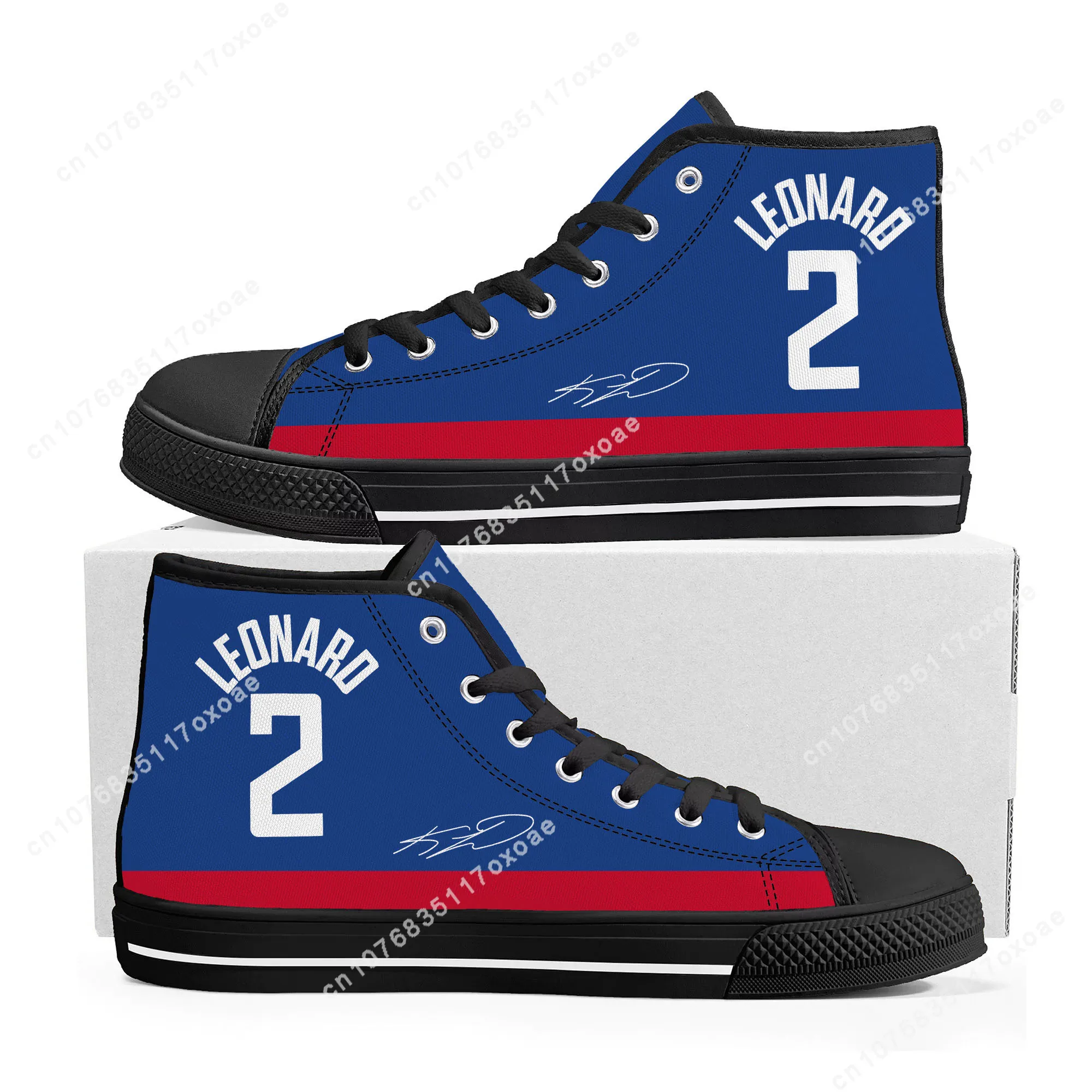 Los Angeles basketball High Top Sneakers Mens Womens Teenager High Quality Kawhi Leonard NO 2 Canvas Sneaker Shoe Custom Shoes
Los Angeles basketball High Top Sneakers Mens Womens Teenager High Quality Kawhi Leonard NO 2 Canvas Sneaker Shoe Custom Shoes
