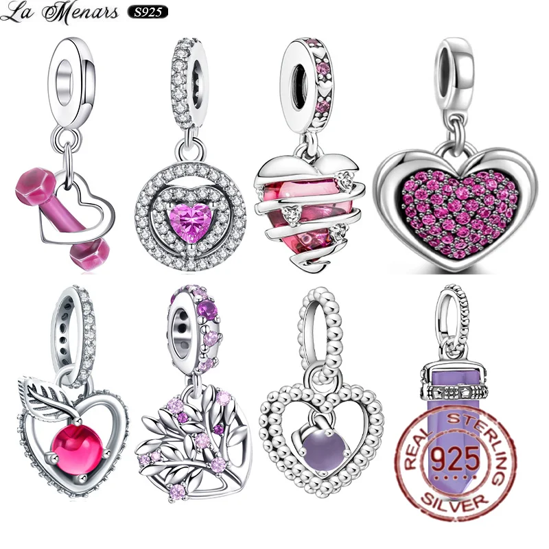 La Menars Purple Heart Pendant 925 Sterling Silver Fashion Charm Fit Pandora Bracelet Jewelry Diy Charms
La Menars Purple Heart Pendant 925 Sterling Silver Fashion Charm Fit Pandora Bracelet Jewelry Diy Charms