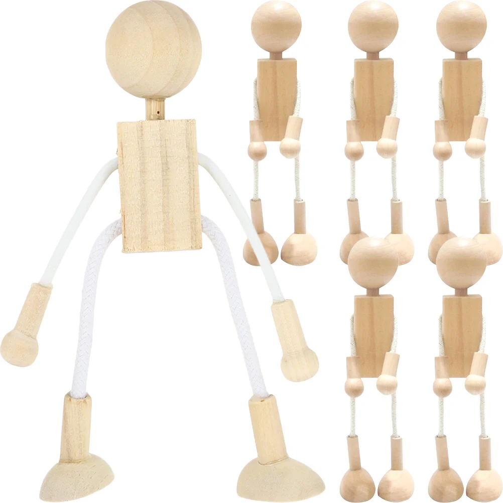 Wood Carving Kit Wooden Robot Doll Bodies Action Figures Model Adjustable Movable Joints Dolls Painting Craft Art
Wood Carving Kit Wooden Robot Doll Bodies Action Figures Model Adjustable Movable Joints Dolls Painting Craft Art