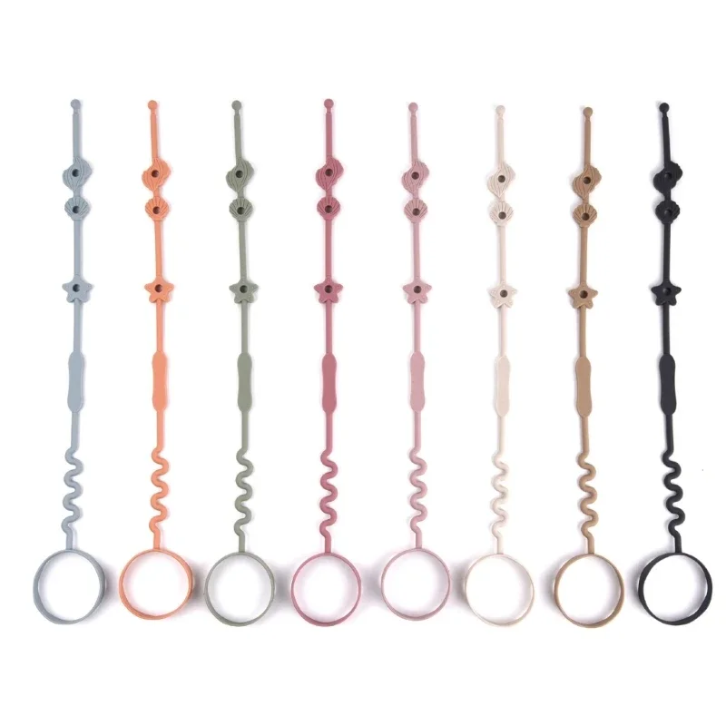 Baby Pacifier Holder Soft Silicone Pacifier Chain Infant Teething Toy Strap Adjustable Toddlers Sip Cup Lanyard Strap
Baby Pacifier Holder Soft Silicone Pacifier Chain Infant Teething Toy Strap Adjustable Toddlers Sip Cup Lanyard Strap