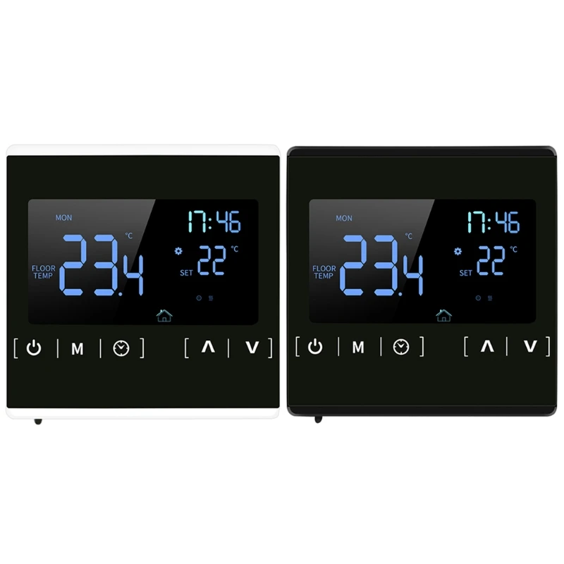 Touch-Screen LCD Display AC85~250V for Smart Thermostat Floor Heating Remote Con
Touch-Screen LCD Display AC85~250V for Smart Thermostat Floor Heating Remote Con