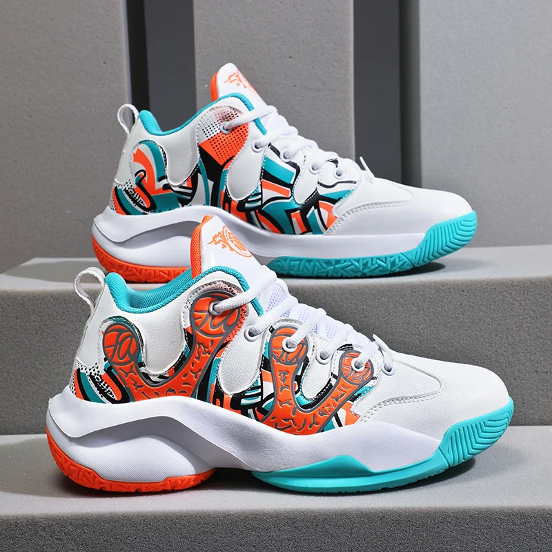 Professional men's basketball shoes outdoor sports shoes boys breathable non-slip basketball sports shoes36-46
Professional men's basketball shoes outdoor sports shoes boys breathable non-slip basketball sports shoes36-46