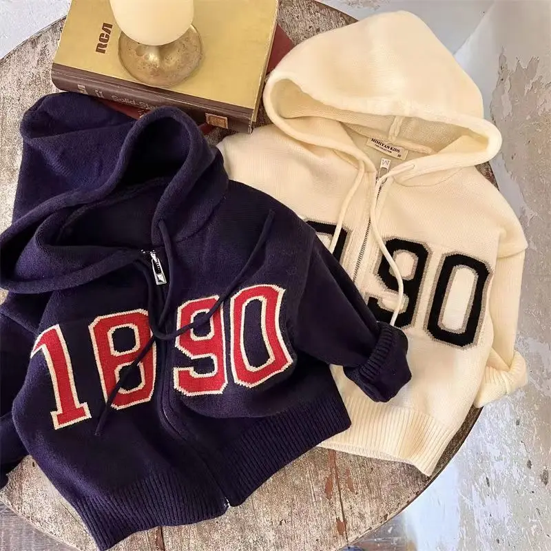 Autumn and Winter Childrens 2023 New Style Korean Baby Loose Fit And Hooded Cardigan Sweater For Boys And Girls Coat Kids
Autumn and Winter Childrens 2023 New Style Korean Baby Loose Fit And Hooded Cardigan Sweater For Boys And Girls Coat Kids