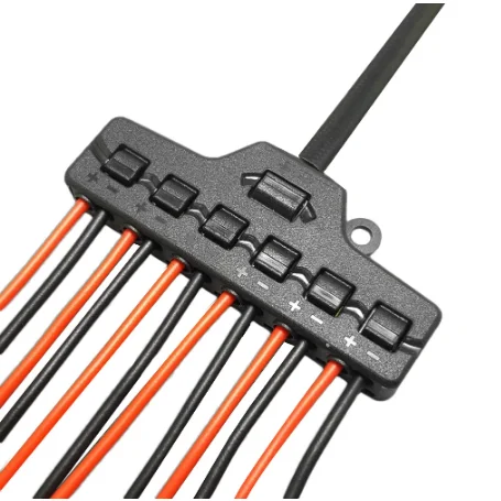 6 Ports Out Line Splitter Quick Connect Low Voltage Wire Splitter Distribution Block For Lighting Led Strip Connection Terminal
6 Ports Out Line Splitter Quick Connect Low Voltage Wire Splitter Distribution Block For Lighting Led Strip Connection Terminal