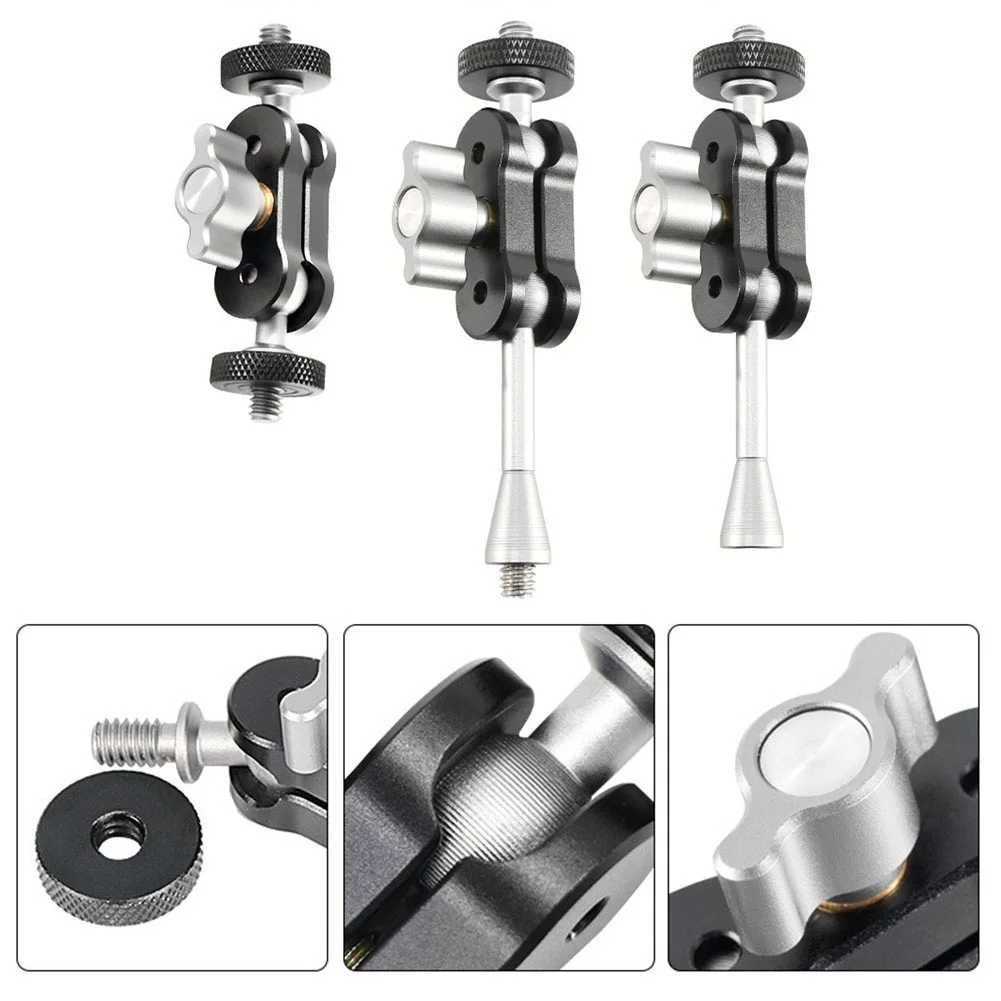 Aluminum Alloy-Magic Arm Universal Adjustment 1/4 Interface Fill Light Bracket Live Photo Strange Hand Photography Accessories
Aluminum Alloy-Magic Arm Universal Adjustment 1/4 Interface Fill Light Bracket Live Photo Strange Hand Photography Accessories