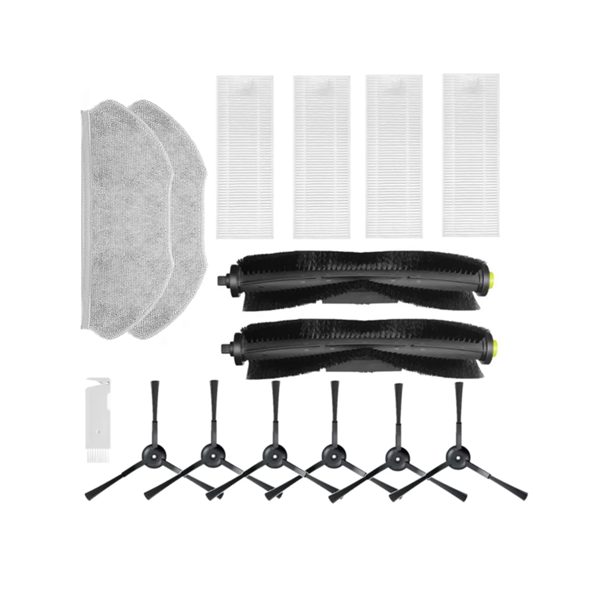 Accessories for Qihoo 360 S10 X100 Max Robot Vacuum Cleaner Spare Main Brush Side Brush Hepa Filter
Accessories for Qihoo 360 S10 X100 Max Robot Vacuum Cleaner Spare Main Brush Side Brush Hepa Filter