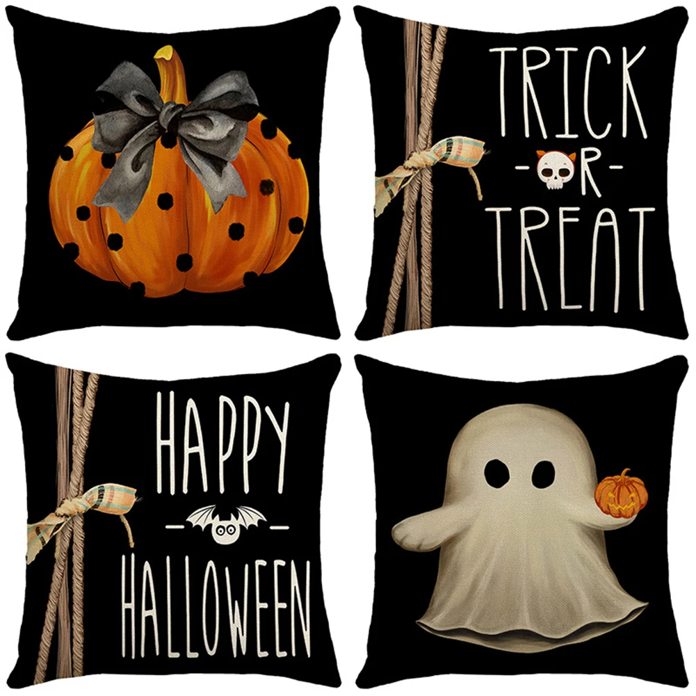Halloween Decor Pillowcase Flax Printed Pillow Cover 45x45cm Alphabet Pumpkin Decorative Cushion Cover Home Holiday Gifts
Halloween Decor Pillowcase Flax Printed Pillow Cover 45x45cm Alphabet Pumpkin Decorative Cushion Cover Home Holiday Gifts