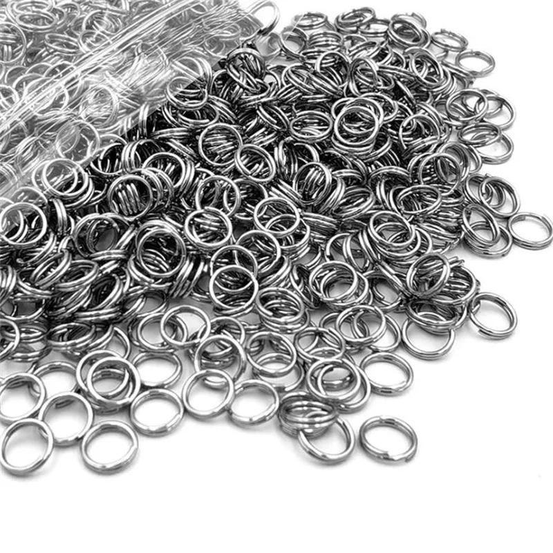 100pcs/bag Stainless Steel Open Jump Rings Double Loops Split Rings Connectors For Diy Jewelry Making Findings Accessories
100pcs/bag Stainless Steel Open Jump Rings Double Loops Split Rings Connectors For Diy Jewelry Making Findings Accessories
