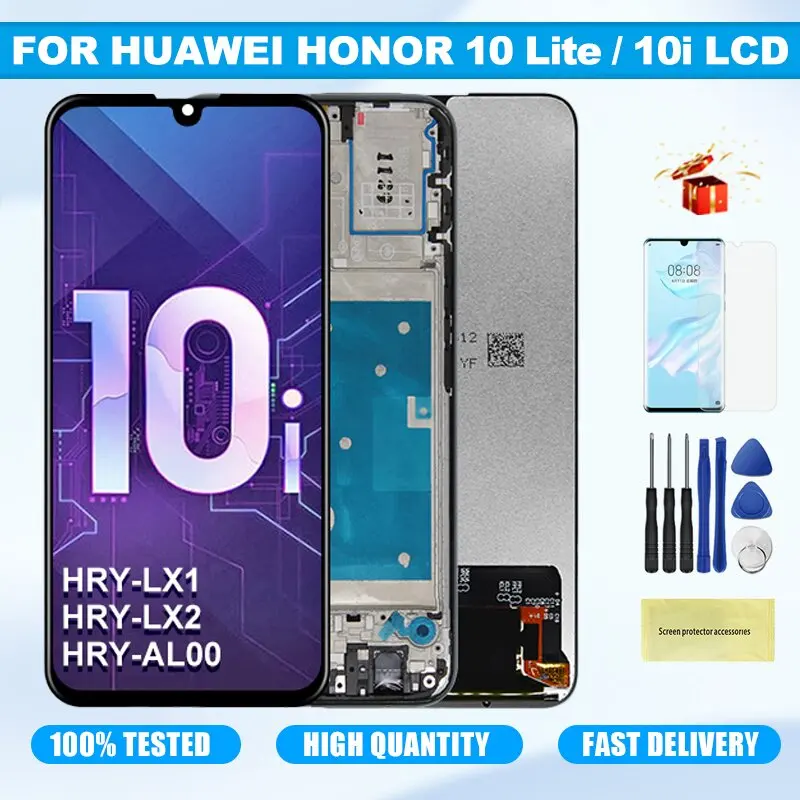 New Original LCD For Huawei Honor 10i LCD Digitizer Screen Display For Honor 10 Lite HRY-LX1 HRY-LX2 LCD Replacement Assembly
New Original LCD For Huawei Honor 10i LCD Digitizer Screen Display For Honor 10 Lite HRY-LX1 HRY-LX2 LCD Replacement Assembly