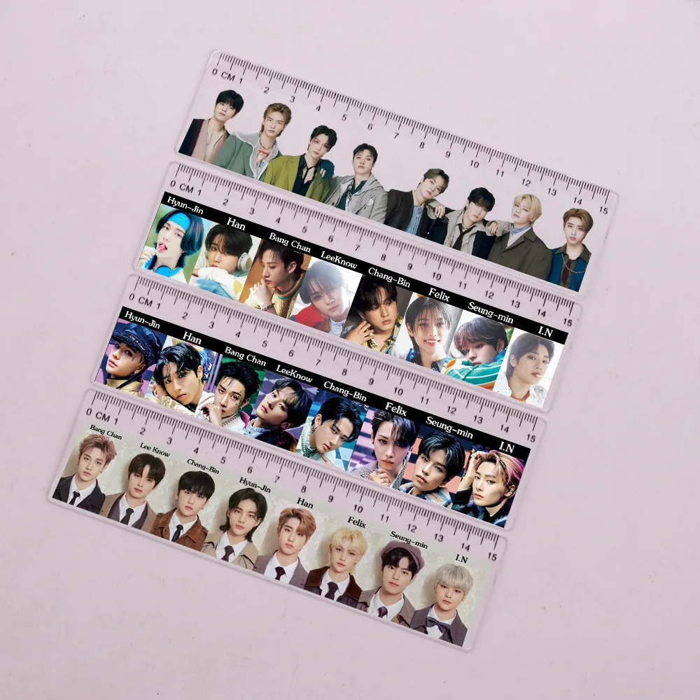 1PCS Kpop Stray Kids Acrylic Ruler Multifunctional Drawing Tools Student Measuring Straight Ruler Students Office Stationery
1PCS Kpop Stray Kids Acrylic Ruler Multifunctional Drawing Tools Student Measuring Straight Ruler Students Office Stationery