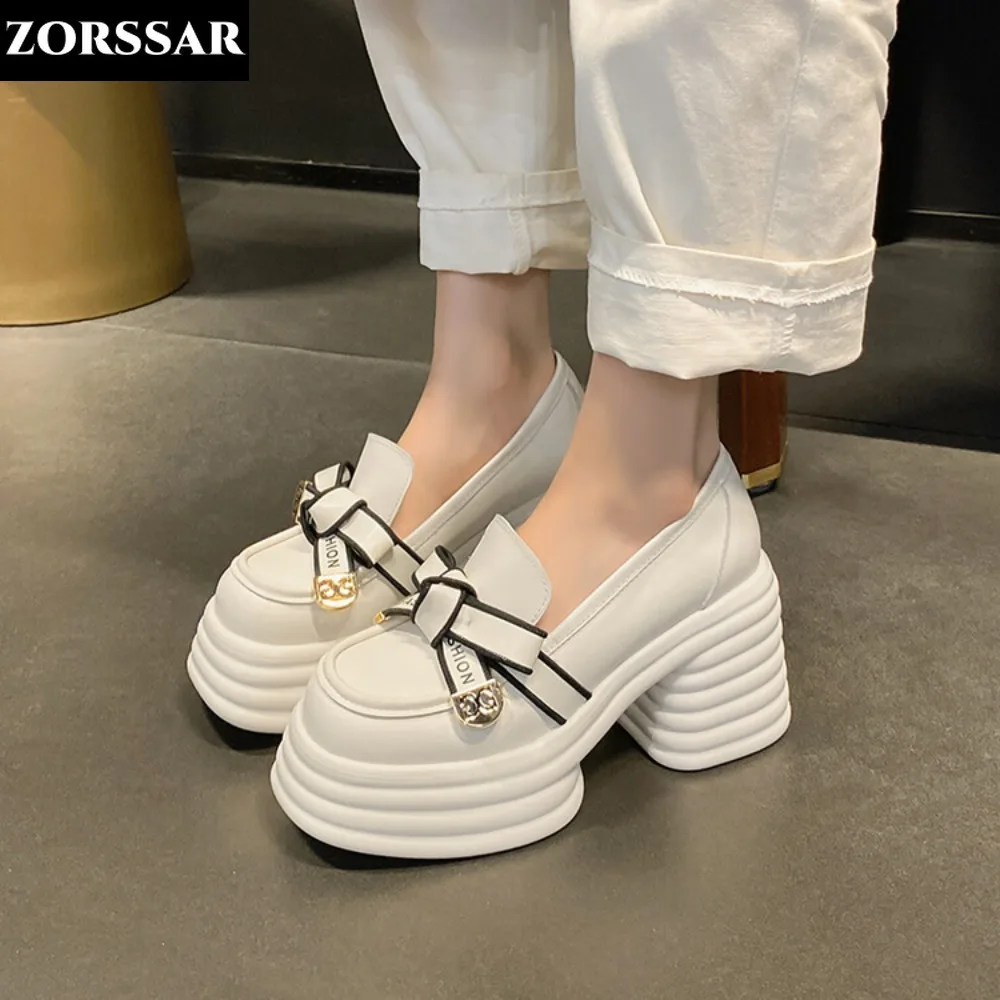 

Bows Lolita Shoes Mary Jane Kawaii Shoes Women Japanese Style Vintage Girls High Heel Platform College Student Tacones Mujer