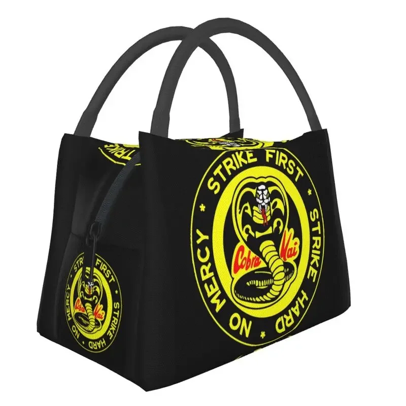 Cobra Kai Insulated Lunch Tote Bag for Women Strike First Strike Hard No Mercy Resuable Cooler Thermal Bento Box Work Travel
Cobra Kai Insulated Lunch Tote Bag for Women Strike First Strike Hard No Mercy Resuable Cooler Thermal Bento Box Work Travel