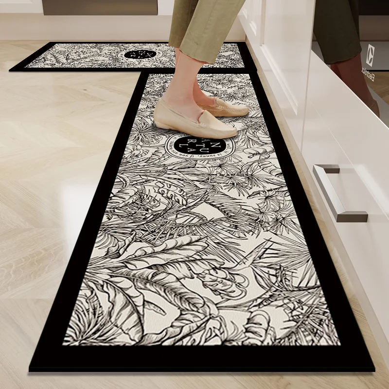 Luxury Vintage Kitchen Mat Rug Floor Mat Quick Drying Non-Slip Waterproof Floor Mat Carpet Nordic Modern Carpet Mod Home Decor
Luxury Vintage Kitchen Mat Rug Floor Mat Quick Drying Non-Slip Waterproof Floor Mat Carpet Nordic Modern Carpet Mod Home Decor