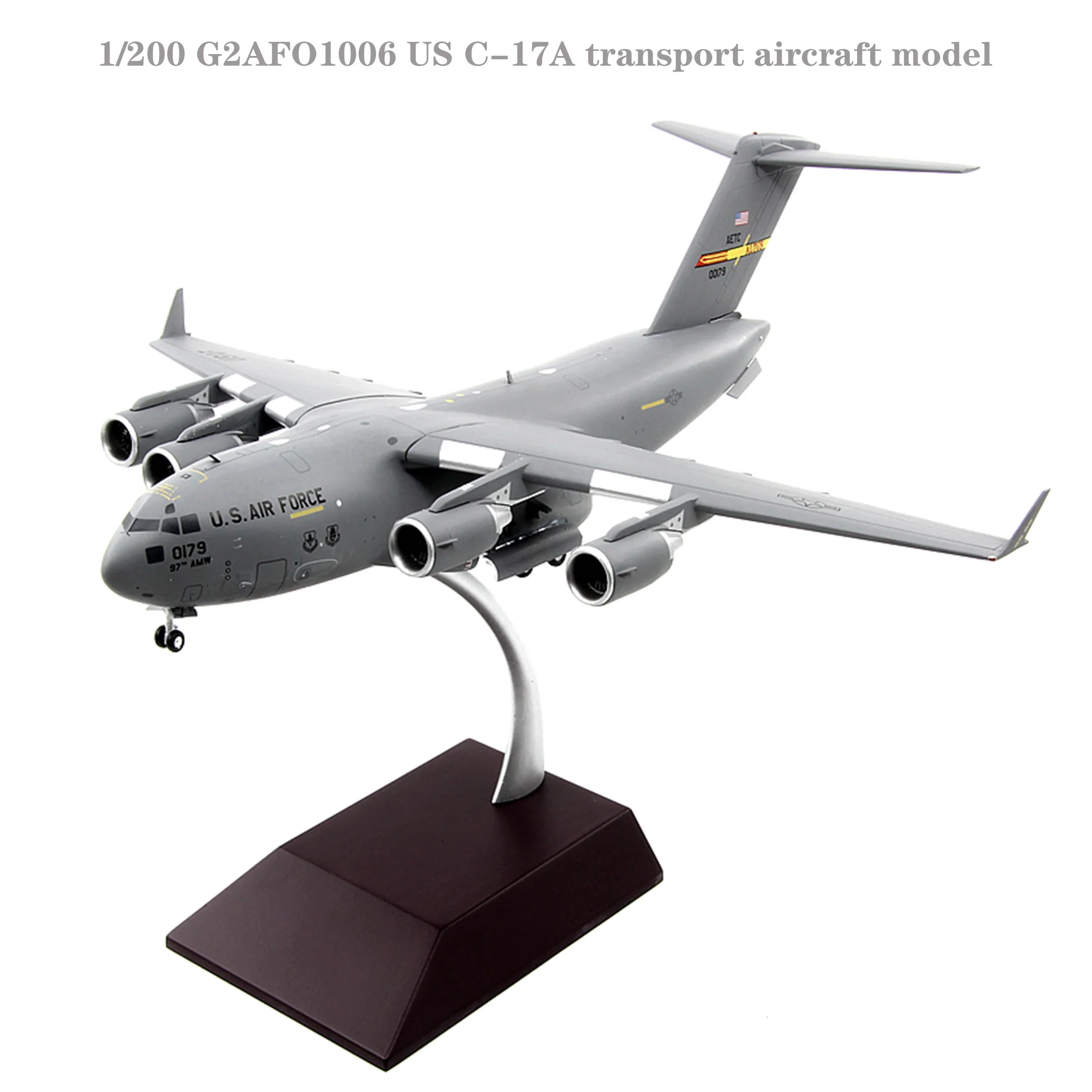 

Fine 1/200 G2AFO1006 US C-17A transport aircraft model Alloy finished product collection model
