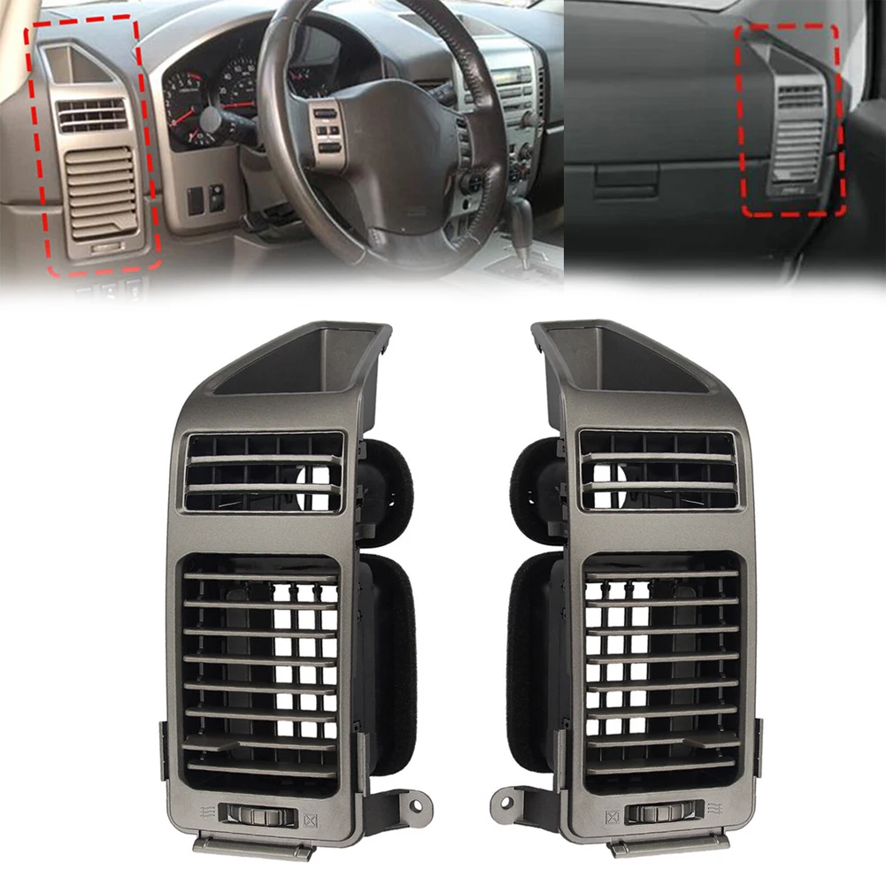 1 Pair Car Front AC Air Vent Grille Outlet Covers Trim For Nissan For Armada 05-06 For Pathfinder 68421-7S000 Car Accessories
1 Pair Car Front AC Air Vent Grille Outlet Covers Trim For Nissan For Armada 05-06 For Pathfinder 68421-7S000 Car Accessories