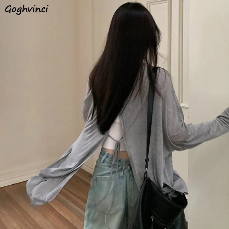 Женская Солнцезащитная куртка, летняя универсальная тонкая верхняя одежда с разрезом сзади, модная дышащая простая повседневная Уличная одежда, удобная милая куртка
Женская Солнцезащитная куртка, летняя универсальная тонкая верхняя одежда с разрезом сзади, модная дышащая простая повседневная Уличная одежда, удобная милая куртка