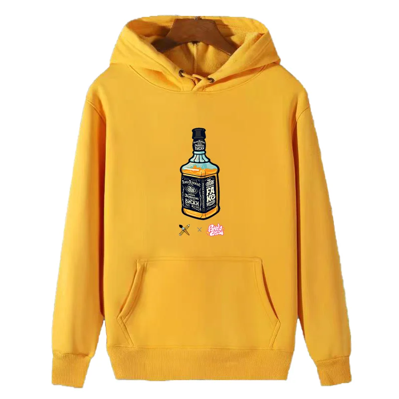 Liquor Bottle Whisky Box Fashion Graphic Hooded Sweatshirts Cotton Hooded Sweatshirts Winter Fleece Hoodie Men's Sportswear
Liquor Bottle Whisky Box Fashion Graphic Hooded Sweatshirts Cotton Hooded Sweatshirts Winter Fleece Hoodie Men's Sportswear