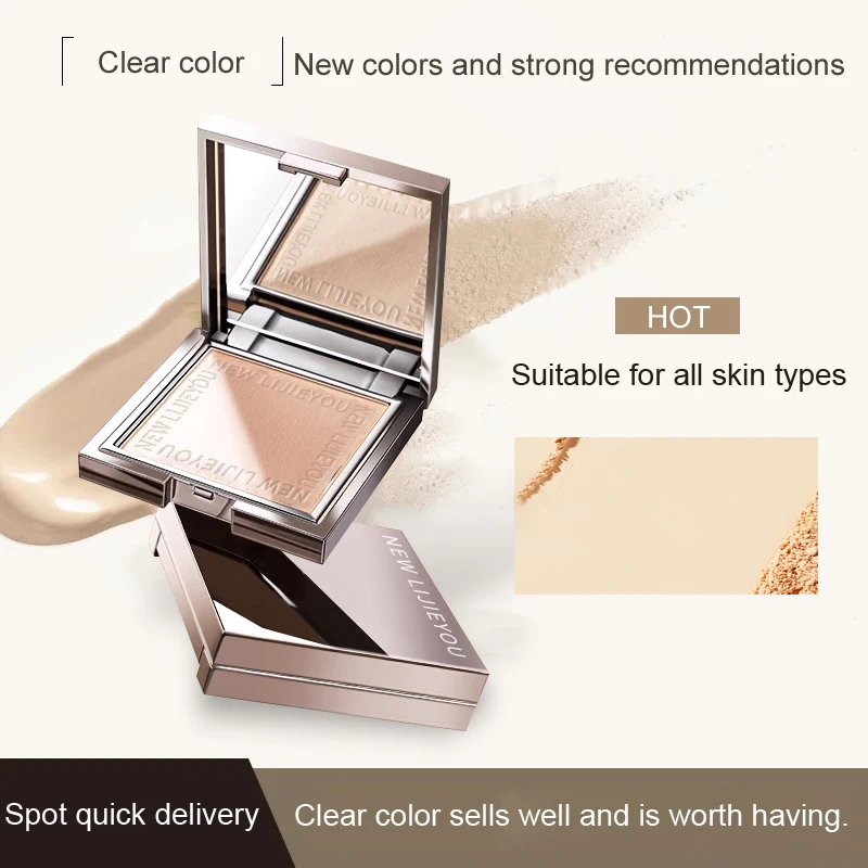 Waterproof powder with mirror, durable makeup, full face coverage, compact powder, cosmetics base, 3 colors
Waterproof powder with mirror, durable makeup, full face coverage, compact powder, cosmetics base, 3 colors