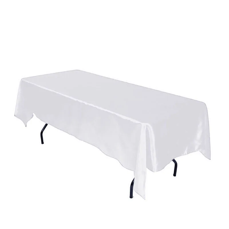 1pcs/lot Satin White/Black Tablecloth Rectangular Hotel Banquet Table Cloth For Wedding Party Table Cover Home Decoration
1pcs/lot Satin White/Black Tablecloth Rectangular Hotel Banquet Table Cloth For Wedding Party Table Cover Home Decoration