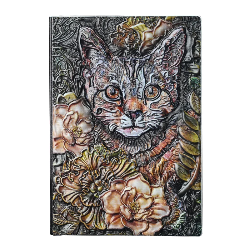 3D Embossed Cat Notebook A5 PU Leather Notepads Diary Agenda Weekly Planner For Students School Office Supplies YJ-005
3D Embossed Cat Notebook A5 PU Leather Notepads Diary Agenda Weekly Planner For Students School Office Supplies YJ-005