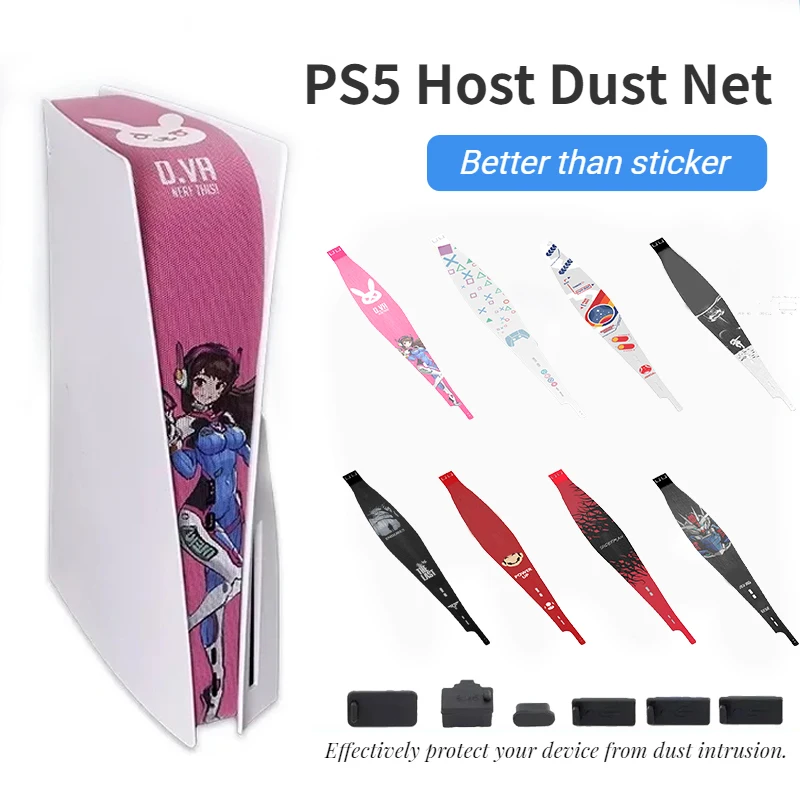 Dust Cover Mesh Protection for PS5 Skin Accessory Washable Dustproof Anti Pet Hair Decoration Strip Middle Side Net PS5 Net
Dust Cover Mesh Protection for PS5 Skin Accessory Washable Dustproof Anti Pet Hair Decoration Strip Middle Side Net PS5 Net