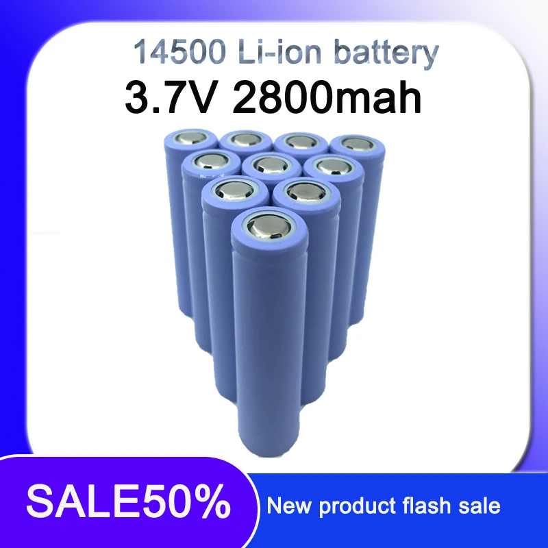 14500 3.7V 2800mAH lithium-ion rechargeable battery suitable for remote control, camera, MP3 player, speaker, radio, toy
14500 3.7V 2800mAH lithium-ion rechargeable battery suitable for remote control, camera, MP3 player, speaker, radio, toy