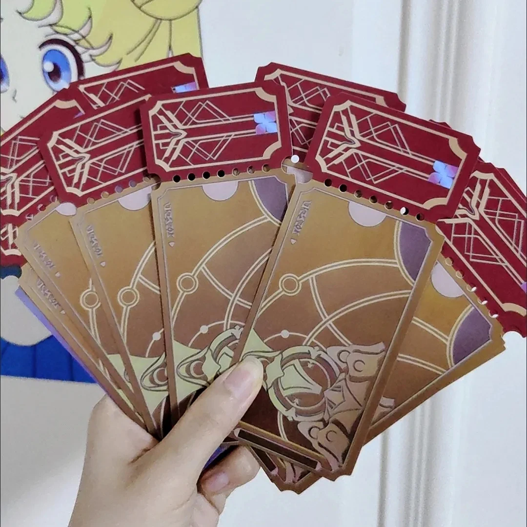 

Игра Honkai: звёздный рельс ПВХ билет реквизит для косплея звёздный рельс пропуск/специальная Закладка открытка для фотографий подарки