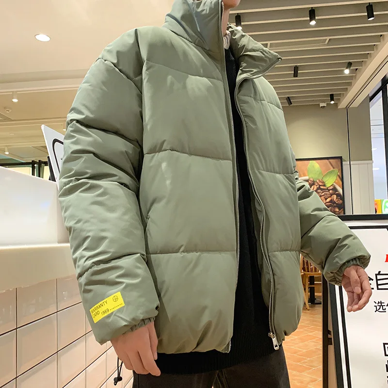 Streetwear Warm Autumn Winter Jackets For Men Stand Collar Windproof Men's Padded Jacket Loose Fashion Women's Winter Coat
Streetwear Warm Autumn Winter Jackets For Men Stand Collar Windproof Men's Padded Jacket Loose Fashion Women's Winter Coat