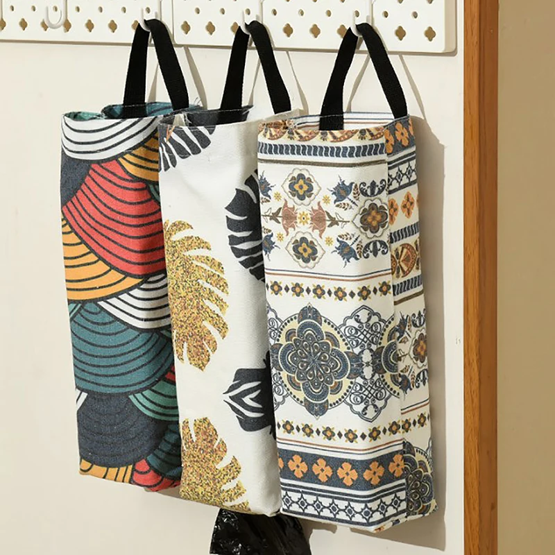 Waste Bag Container Garbage Bag Holder Wall Hanging Large Capacity Pull Type Canvas Multipurpose Grocery Kitchen Supplies
Waste Bag Container Garbage Bag Holder Wall Hanging Large Capacity Pull Type Canvas Multipurpose Grocery Kitchen Supplies