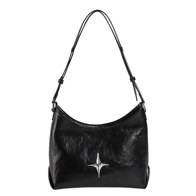 Simple Large Capacity Women's Underarm Bags Fashion Star Ladies Shoulder Crossbody Bag Pu Leather Female Tote Purse Handbags
Simple Large Capacity Women's Underarm Bags Fashion Star Ladies Shoulder Crossbody Bag Pu Leather Female Tote Purse Handbags