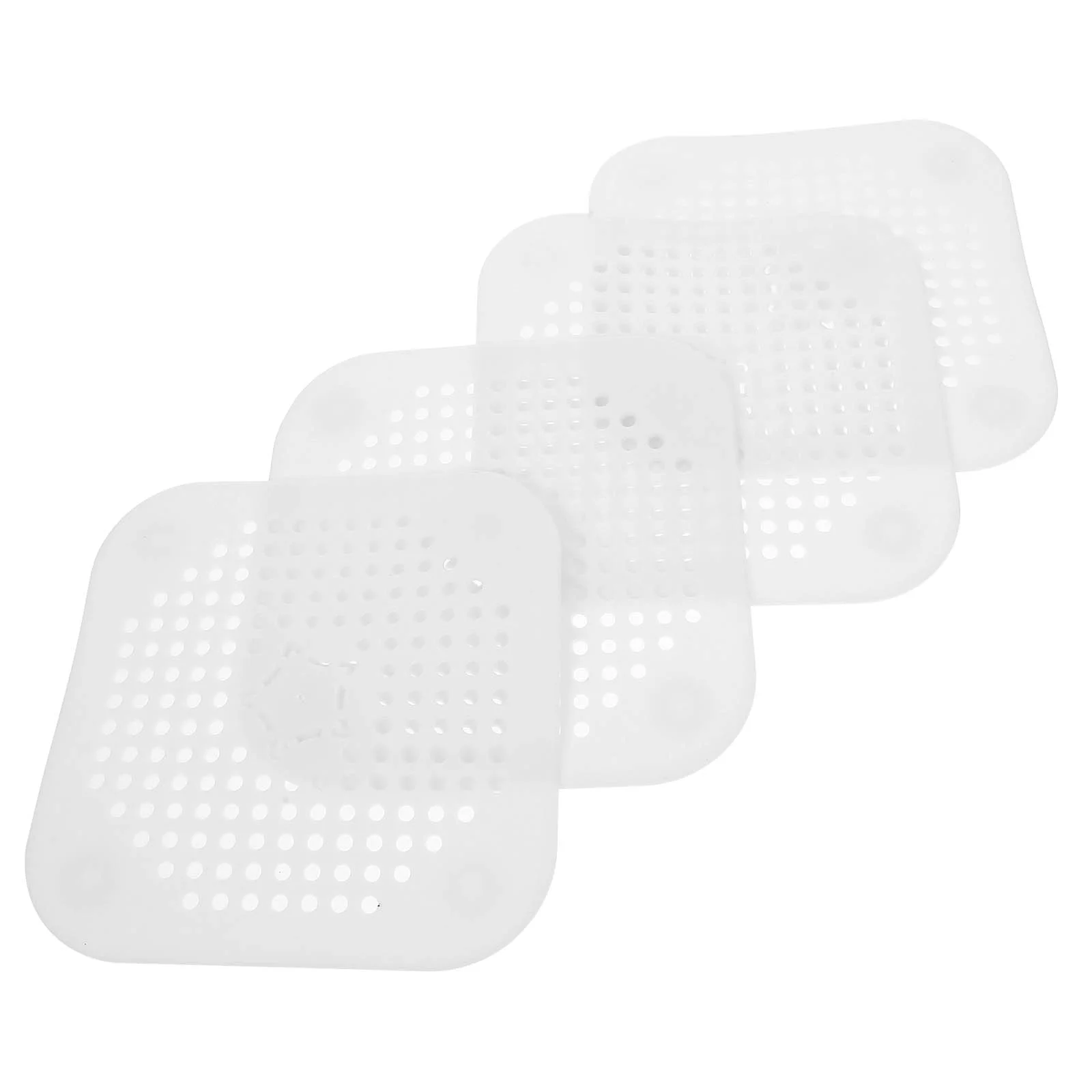 4 Pcs Square Kitchen Sink Anti-clog Floor Drain Silicone Pad (white) 4pcs Screen Strainer Shower Cover Decoration Silica Gel
4 Pcs Square Kitchen Sink Anti-clog Floor Drain Silicone Pad (white) 4pcs Screen Strainer Shower Cover Decoration Silica Gel