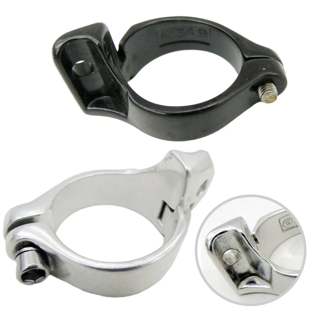 MTB Bicycle Front Derailleur Clamp Adapter Aluminum Alloy 34.9mm Braze-on Mount For Shimano Shifter Bike Accessories
MTB Bicycle Front Derailleur Clamp Adapter Aluminum Alloy 34.9mm Braze-on Mount For Shimano Shifter Bike Accessories