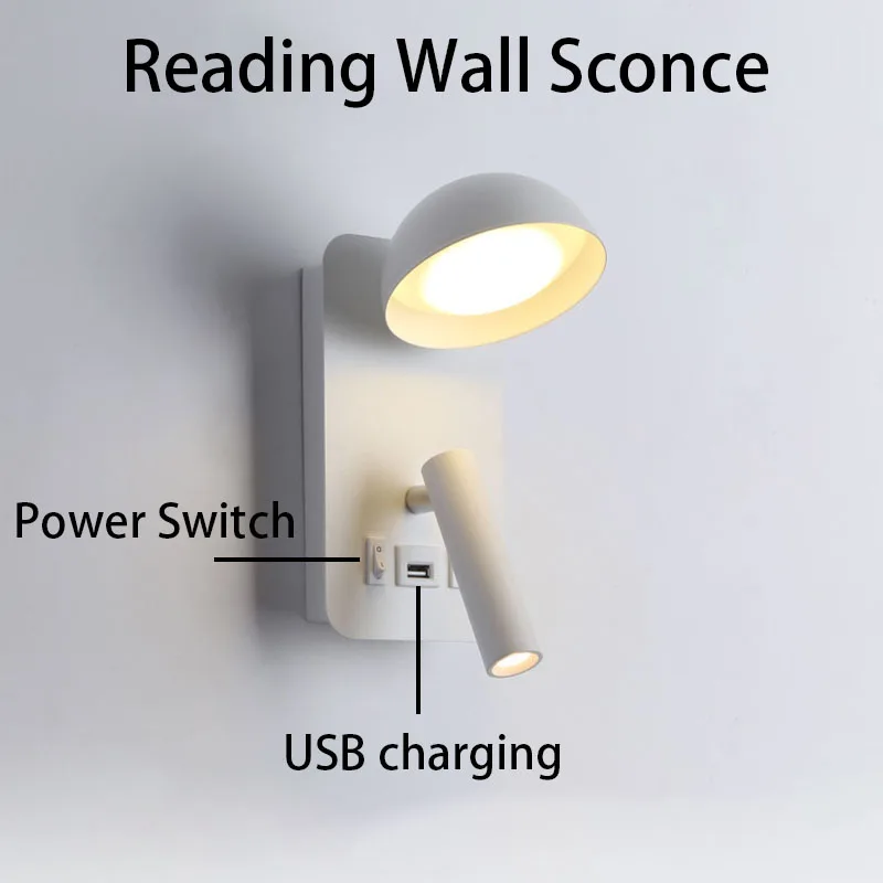 Прикроватная настенная лампа с USB, современный креативный декоративный светодиодный светильник для гостиной, кабинета, чтения
Прикроватная настенная лампа с USB, современный креативный декоративный светодиодный светильник для гостиной, кабинета, чтения