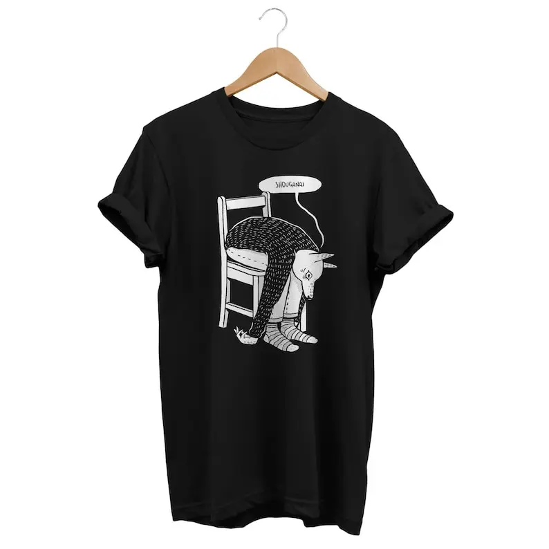 Shouganai Tshirt, Alternative shirt, Grunge Clothing, Japanese Streetwear, J-Fashion Tee, Anime Top, Otaku T-shirt, Japan Outfit
Shouganai Tshirt, Alternative shirt, Grunge Clothing, Japanese Streetwear, J-Fashion Tee, Anime Top, Otaku T-shirt, Japan Outfit