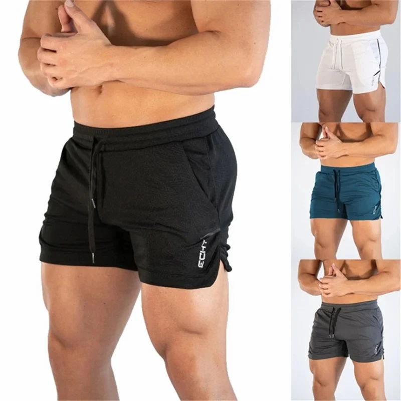 

Шорты мужские для фитнеса и спорта, дышащие сетчатые быстросохнущие пляжные короткие штаны, спортивная одежда, лето 2023
