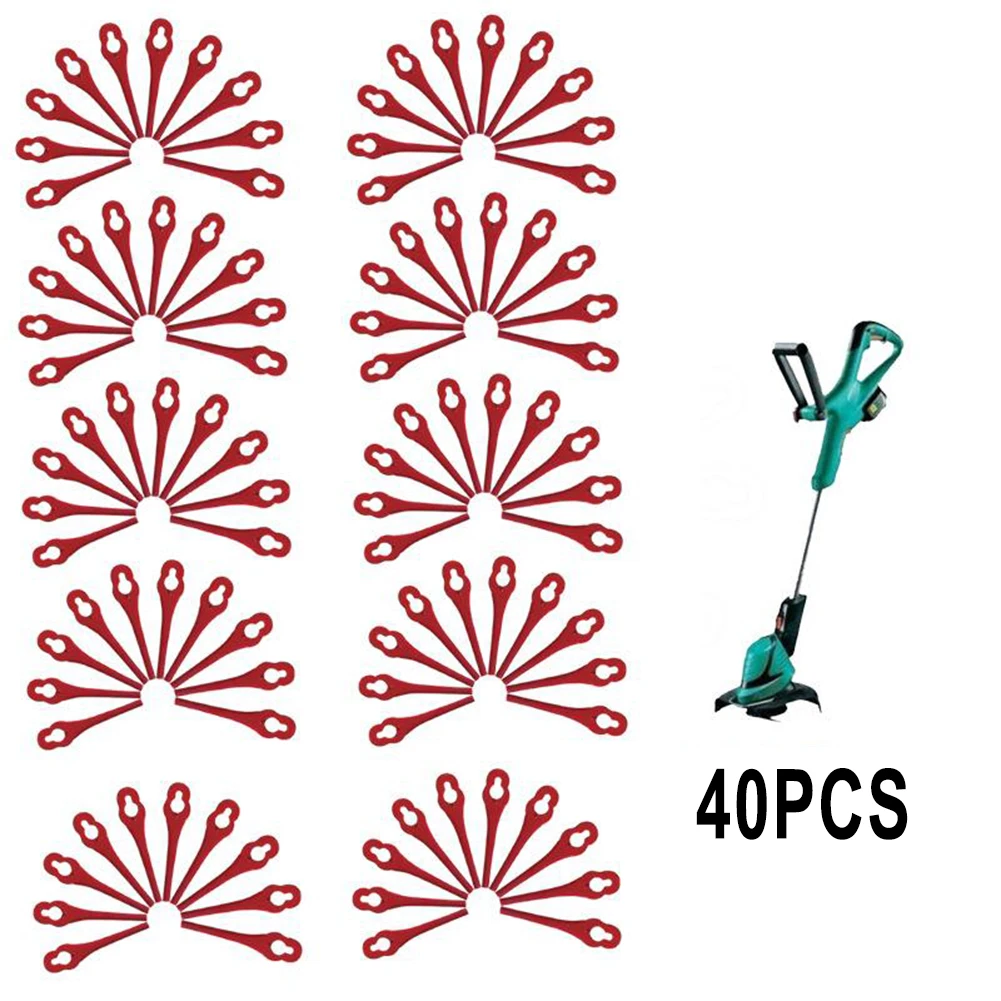 40-PCS Grass Trimmer Head Plastic Blades For-PRTA 20-LiA1 LIDL IAN 311046 Electric Lawn Mower Brushcutter Spare Parts
40-PCS Grass Trimmer Head Plastic Blades For-PRTA 20-LiA1 LIDL IAN 311046 Electric Lawn Mower Brushcutter Spare Parts