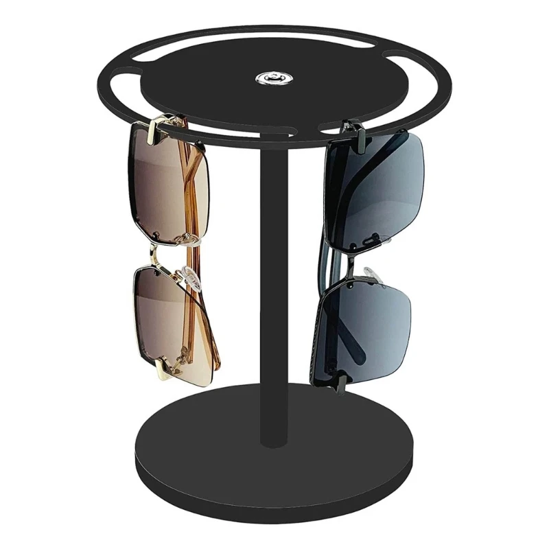 Degre Rotating Glasses Display Stand Black Glasses Desktop Display Stand Sunglasses Holder Stand for Home Store Displays
Degre Rotating Glasses Display Stand Black Glasses Desktop Display Stand Sunglasses Holder Stand for Home Store Displays