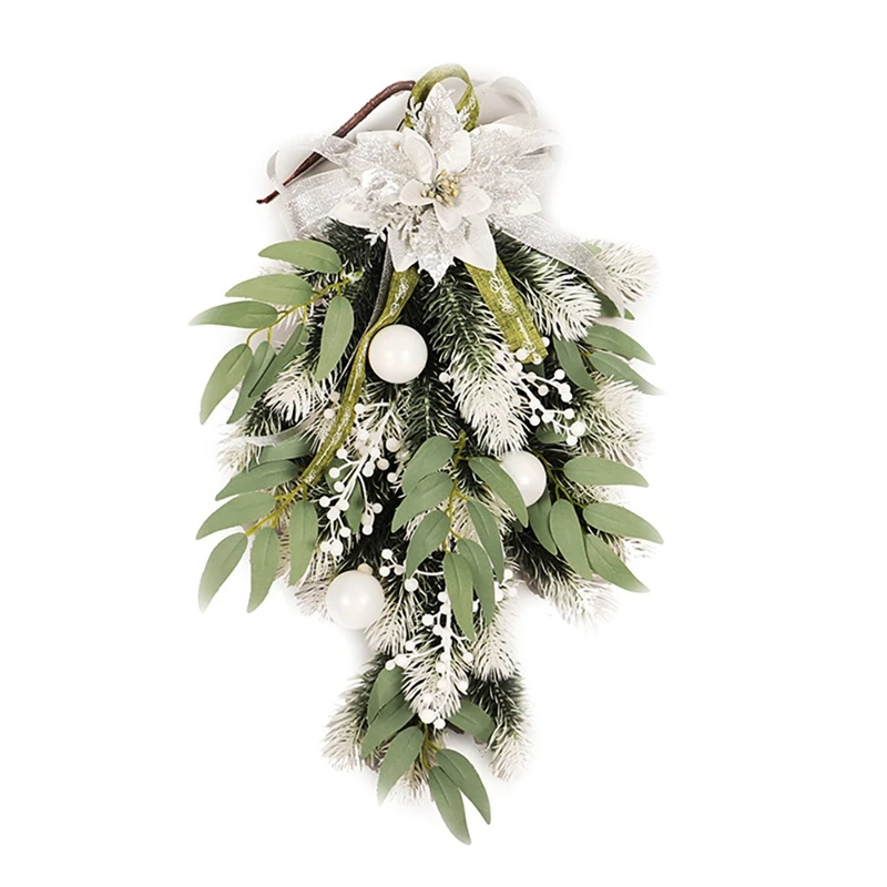 Искусственные рождественские каплевидные украшения с ягодами, цветами и шариками для входной двери, домашний и наружный Рождественский Декор
Искусственные рождественские каплевидные украшения с ягодами, цветами и шариками для входной двери, домашний и наружный Рождественский Декор