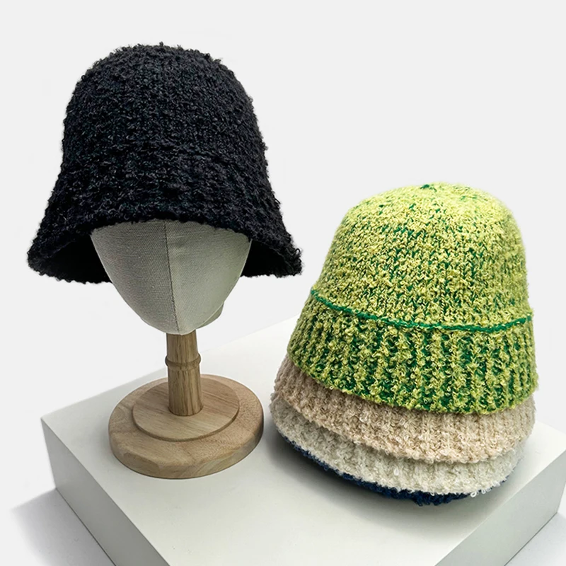 Autumn and Winter New Women Men Solid Wool Bucket Hats Cotton Warm Fashion Comfortable Versatile Ear Protection Korean Retro
Autumn and Winter New Women Men Solid Wool Bucket Hats Cotton Warm Fashion Comfortable Versatile Ear Protection Korean Retro