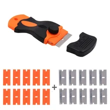 21pcs Metal / Plastic Razor Blade With Handle Glue Removal Tool Glass Car Window Film Sticker Cleaning Double Edged Scraper
21pcs Metal / Plastic Razor Blade With Handle Glue Removal Tool Glass Car Window Film Sticker Cleaning Double Edged Scraper